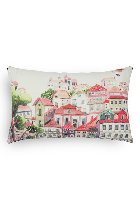 Onset Homes Nagari Printed Cushion Cover - Set of 2 