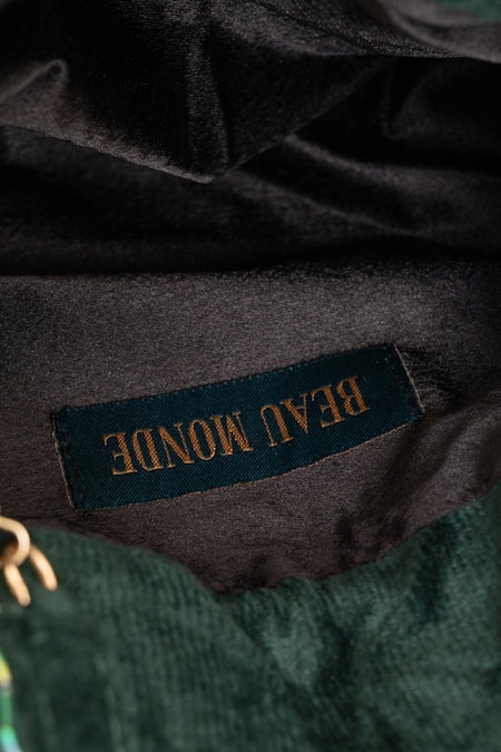 Buy_Beau Monde_Green Embroidery Mehereen Potli _Online_at_Aza_Fashions