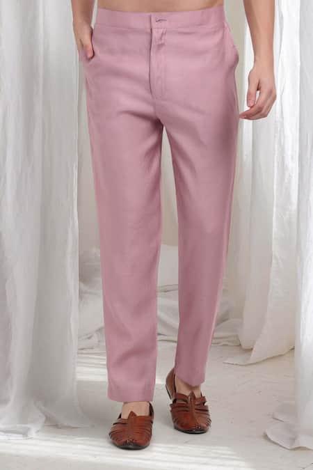 Aham-Vayam Peach Cotton Embroidery Malhaar Geometric Kurta Patiala Set Online at Aza Fashions Aham-Vayam_Peach Cotton Embroidery Malhaar Geometric Kurta Patiala Set _Online_at_Aza_Fashions