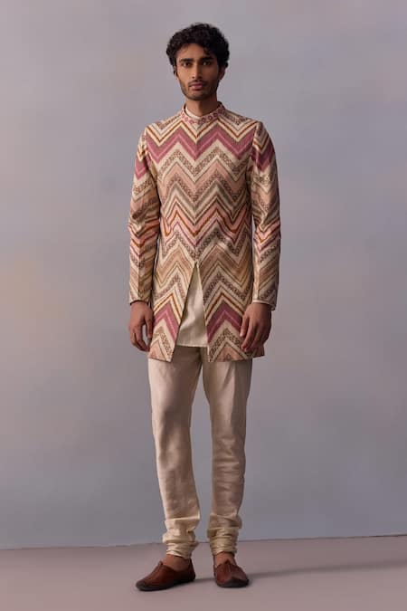 Kalista Parv Achkan Kurta Set 