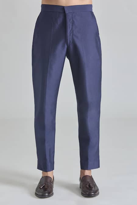 Shop Priti Sahni Blue Silk Mirrors, Embroidery Sherwani Set Shop_Priti Sahni_Blue Silk Mirrors, Embroidery Sherwani Set