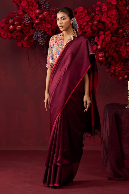 Surmaye Bold Allure Hamdwoven Saree 