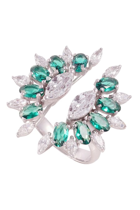 Prata Ivy Marquise Ring 