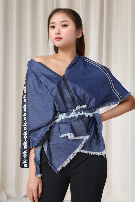 Anamika Khanna Fringed Edge Top & Pant Set 