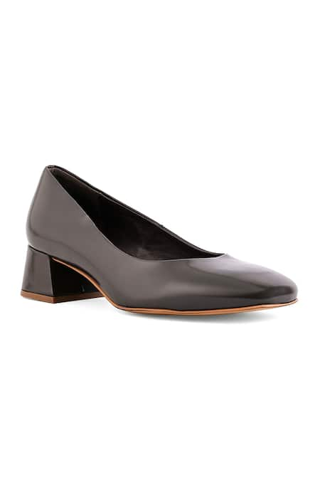 Vanilla Moon Frances Plain Flared Heel Pumps 