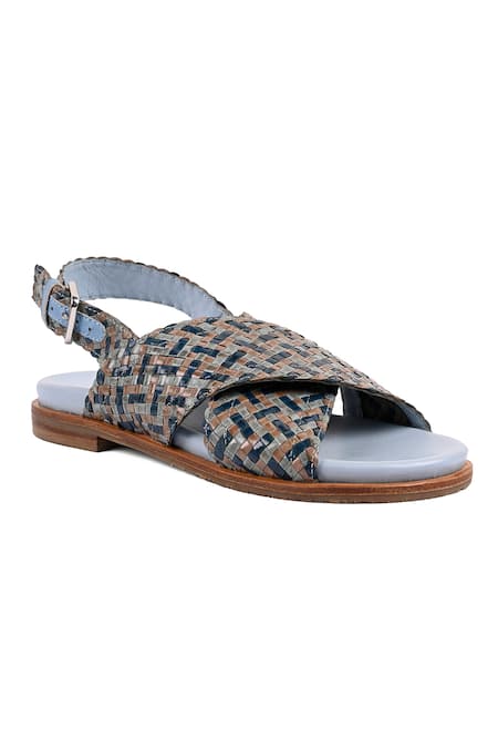 Vanilla Moon Sarina Handwoven Strap Flats 