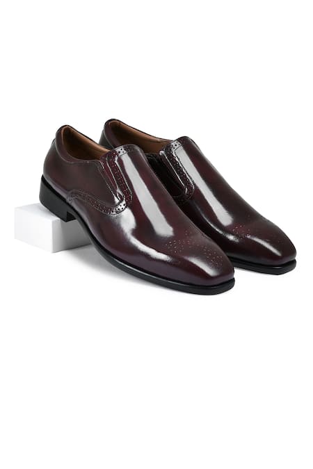 Wednesday Lifestyle Daniel Brushoff Leather Loafers 