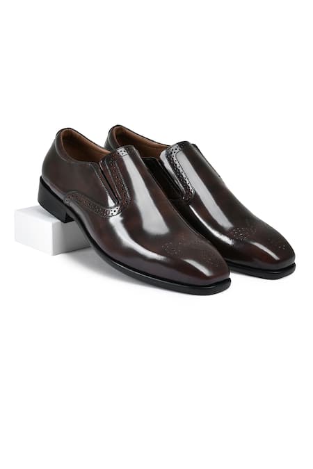 Wednesday Lifestyle Daniel Brushoff Leather Loafers 