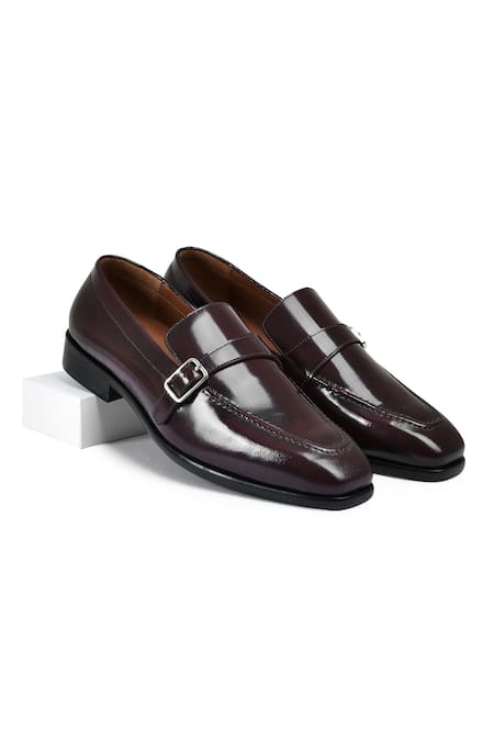 Wednesday Lifestyle Harvey Brushoff Leather Loafers 