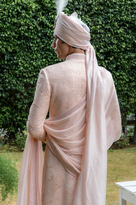 Philocaly Gulzaar Embroidered Sherwani & Kurta Set 