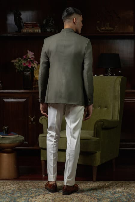 Philocaly Unnat Solid Bandhgala 