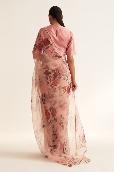 Dot Saira Anar Pattern Saree 