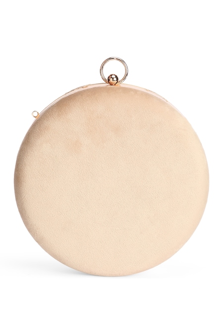 Richa Gupta Abstract Embroidered Clutch 