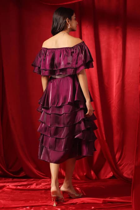 B'Infinite Rasin Cascade Elegance Dress 