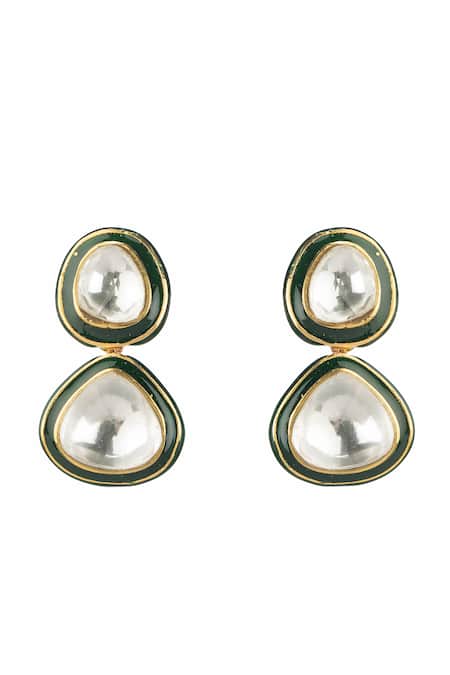 Vasundhara Aaravi Kundan Embellished Earrings 