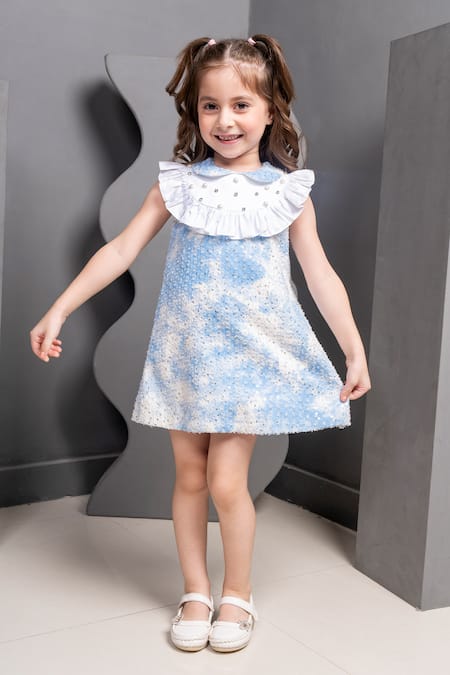 Hoity Moppet Margo Sequin Embroidered Dress 