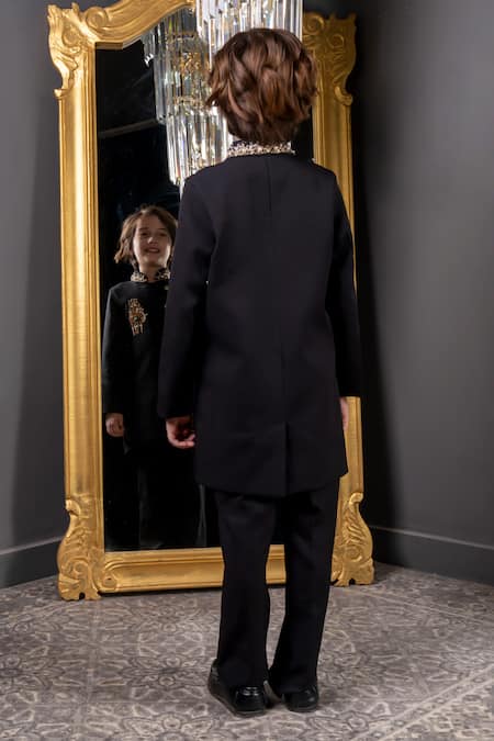 Hoity Moppet Tusker Embroidered Sherwani With Pant 