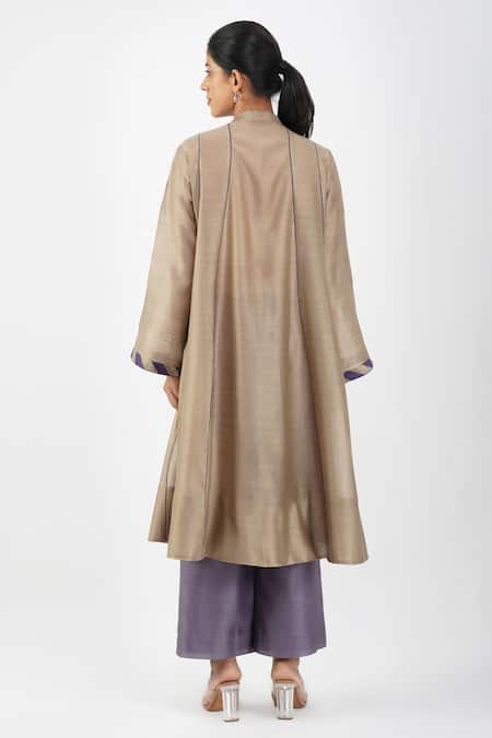 Diva By Sangeeta Ranka Zardozi Embroidered Kurta Trouser Set 