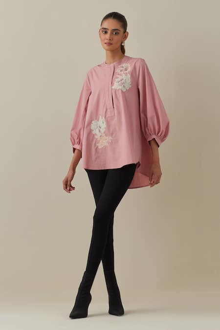 Bunka Asha Aari Embroidered Shirt 