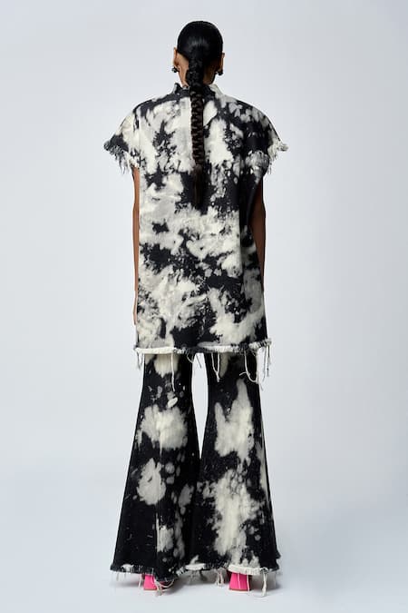 Shahin Mannan Cloud Wash Bell Bottom Pant 