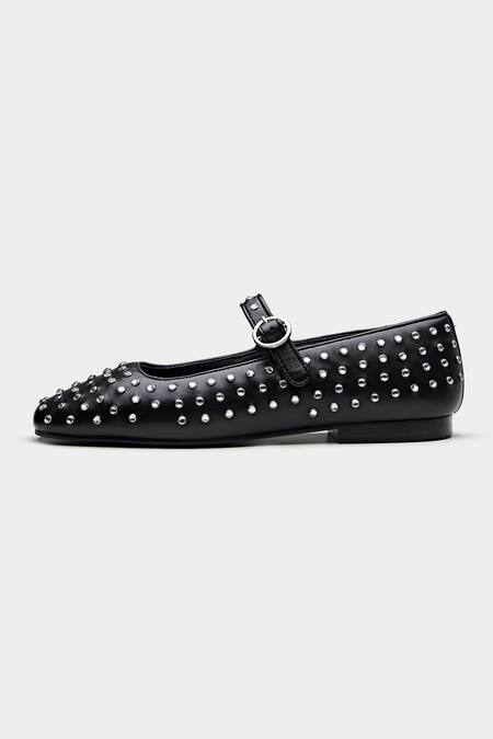 Oroh Black Altea Ballerina Embellished Flats at Aza Fashions Oroh_Black Altea Ballerina Embellished Flats _at_Aza_Fashions