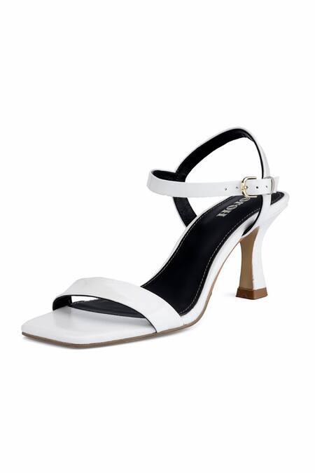 Buy_Oroh_Off White Aosta Plain Strappy Sandals _Online_at_Aza_Fashions
