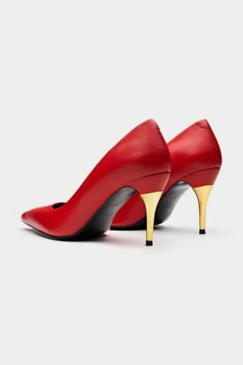 Buy Oroh Red Bolzano Pointed Toe Heels Online at Aza Fashions Buy_Oroh_Red Bolzano Pointed Toe Heels _Online_at_Aza_Fashions