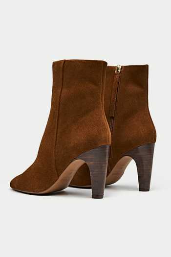 Shop_Oroh_Brown Pointed Toe Ankle Boots _Online_at_Aza_Fashions