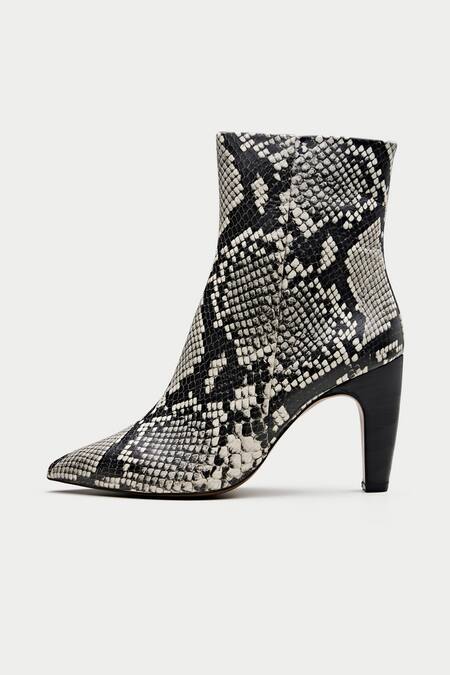 Oroh_Off White Tortona Snake Print Boots _at_Aza_Fashions