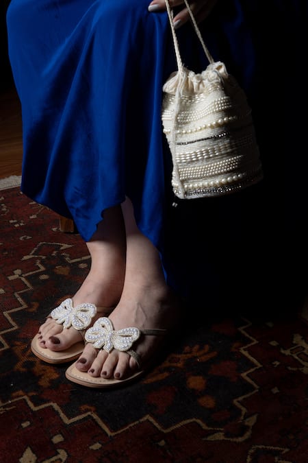 SANDALWALI Coco Pearl Sandals 