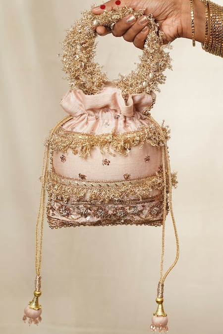 Moirra Chamko Sequin Embroidered Potli 