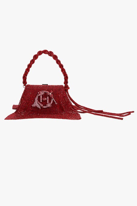 Outhouse Red Crystals, Brooches Promiscuous Studded Furbie Online at Aza Fashions Outhouse_Red Crystals, Brooches Promiscuous Studded Furbie _Online_at_Aza_Fashions