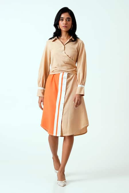 Madder Much Gwen Tie Back Shirt Dress 