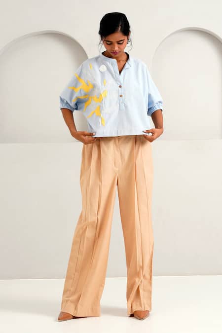 パンツ madder madder many many moon pants MANY MANY MOON PANTS - NEW MOON | madder madder