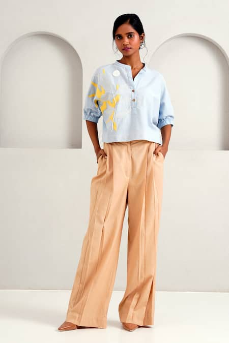 Madder Much Terra Pleated Straight Long Pant 