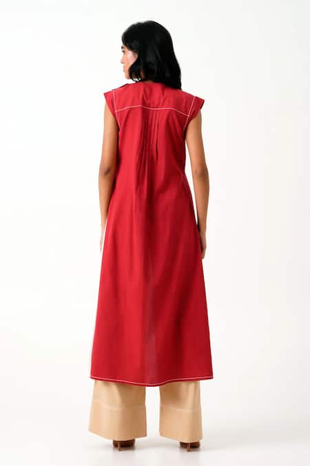 Madder Much Jordan Woven Overlap Tunic With Pant 
