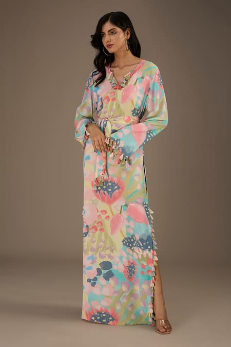 PS Pret by Payal Singhal Euphoria Dream Print Beyza Kaftan 