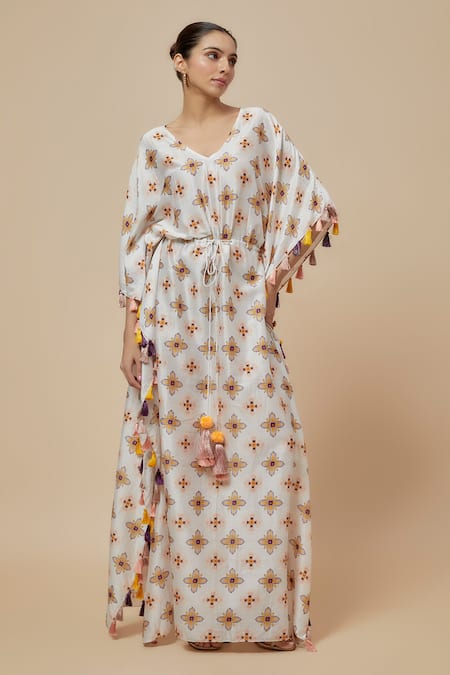 PS Pret by Payal Singhal Basant Florin Print Kaftan 