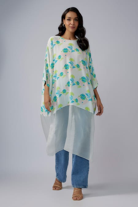 PS Pret by Payal Singhal Floral Jaipur Print Tunic 