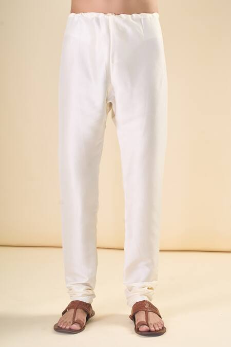 Buy Arihant Rai Sinha Cream , Satin Sequins, Embroidery Classic Kurta With Pyjama Buy_Arihant Rai Sinha_Cream , Satin Sequins, Embroidery Classic Kurta With Pyjama