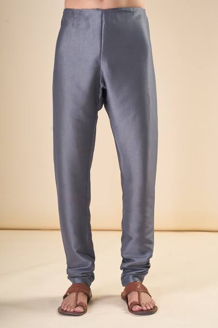 Buy Arihant Rai Sinha Grey , Satin Sequins, Embroidery Floral Classic Kurta With Pyjama Buy_Arihant Rai Sinha_Grey , Satin Sequins, Embroidery Floral Classic Kurta With Pyjama