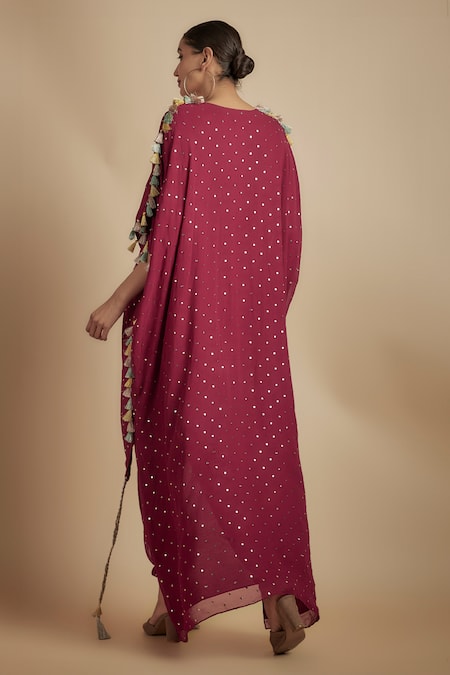 Payal Singhal Flower Vine Embroidered Kurta With Pant 