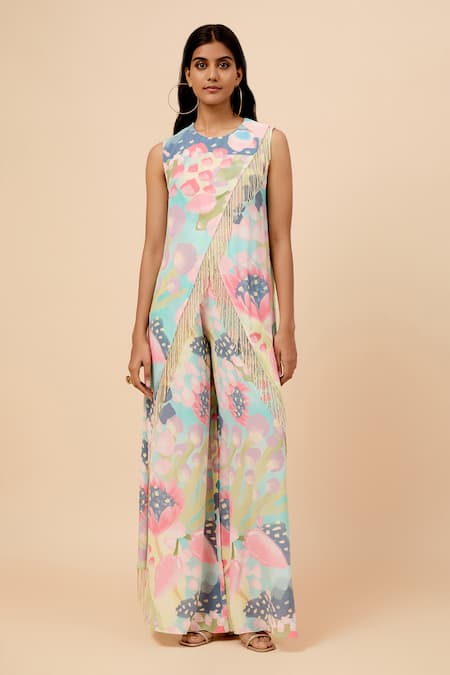 Payal Singhal Euphoria Print Kurta With Pant 