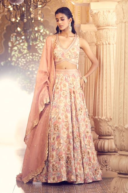 Alaya Advani Floral Print Lehenga Set 