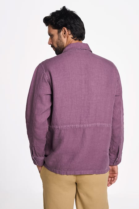 Terra Luna Felis Button Down Flap Pocket Shirt 