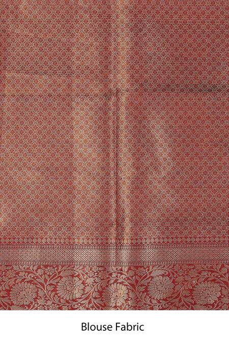 Zal From Benaras Black Silk, Kota Doria Pure Tissue Banarasi Saree With Unstitched Blouse Piece Online at Aza Fashions Zal From Benaras_Black Silk, Kota Doria Pure Tissue Banarasi Saree With Unstitched Blouse Piece_Online_at_Aza_Fashions