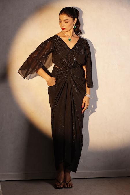 ITSISH Valetta Draped Gown 