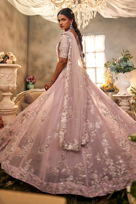 Sunita Bhandari Zaraya Embroidered Lehenga Set 