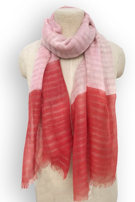 Pashma Stripe Pattern Scarf 