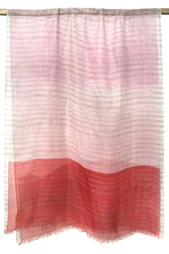 Buy Pashma Pink Stripe Pattern Scarf Online at Aza Fashions Buy_Pashma_Pink Stripe Pattern Scarf _Online_at_Aza_Fashions